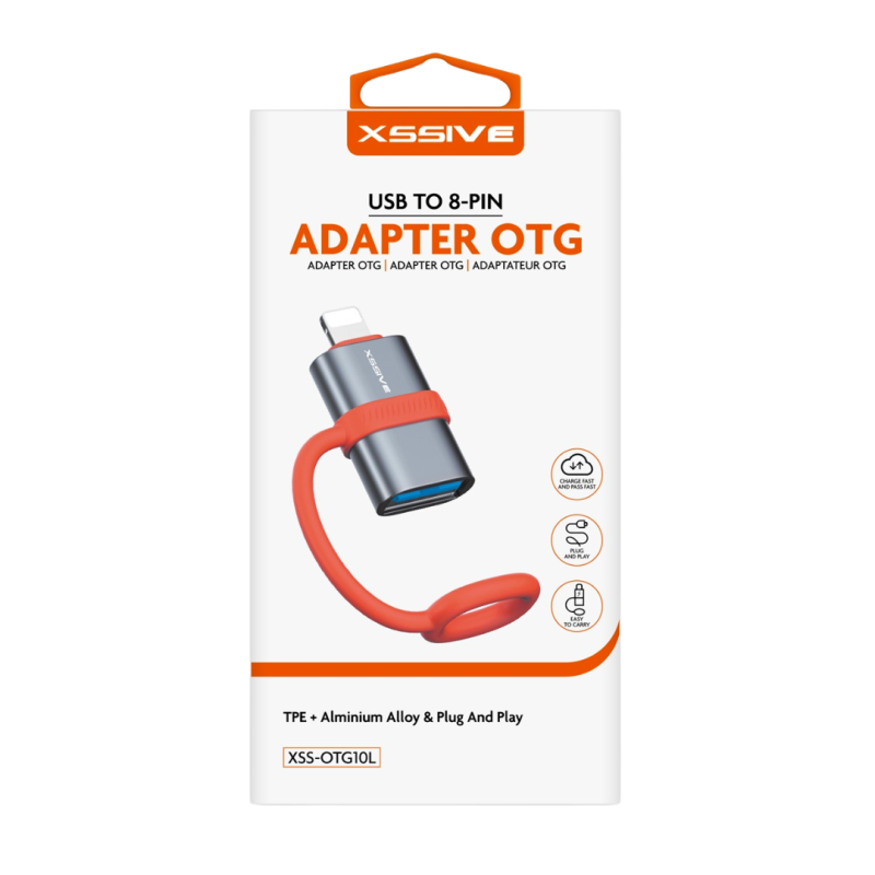 Adaptateur OTG Lightning/USB-A XSSIVE XSS-OTG10L — Accessoire · Smarty Paris 18e